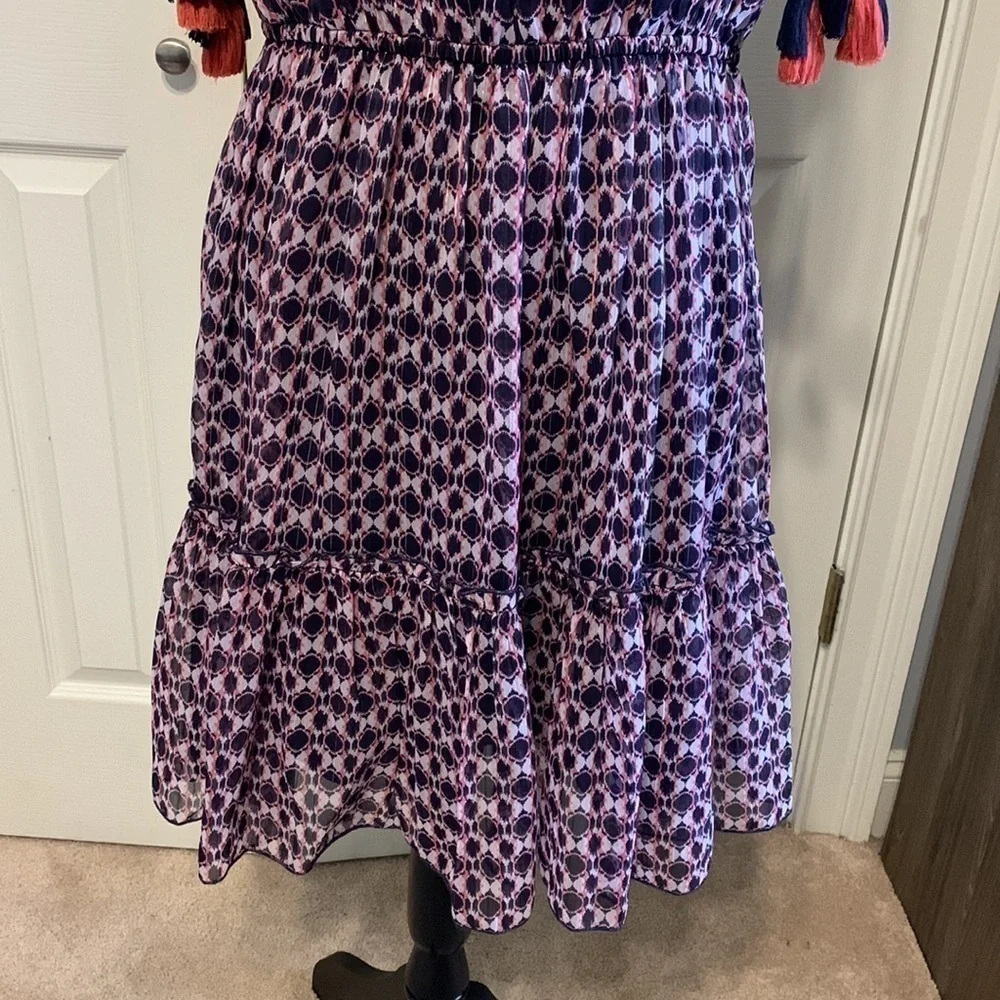 Vince Camuto Women’s Tassle Tie Dress